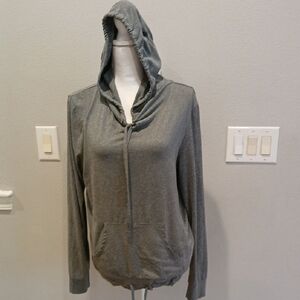 Marika Charcoal Hoodie Sweatshirt